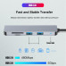USB хаб для MacBook на 3 USB 3.0 и Card Reader адаптер Usb hub для USB-C to USB и Card Reader MacBook hub PAVLYSH (PH-16)