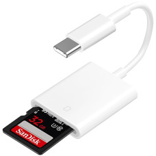 Переходник SD Card Reader на Type-C Адаптер для USB-C на SD Card картридер PAVLYSH (PA-78) Переходник SD Card Reader на Type-C Адаптер для USB-C на SD Card картридер PAVLYSH (PA-78)