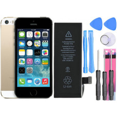 Аккумулятор iPhone 5S Батарея для iPhone (в упаковке) + набор инструментов в подарок PAVLYSH (PT-49)