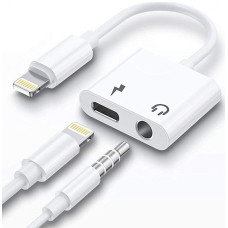 Переходник для iPhone на AUX 3.5 mm и наушники адаптер на iPad для наушников AUX кабель переходник 3.5 PAVLYSH (PA-44)