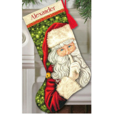 Набор для вышивания DIMENSIONS Secret Santa Stocking (08938)