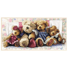 Набор для вышивания DIMENSIONS Мишки (35039)