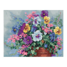 Набор для вышивания DIMENSIONS Анютины глазки (39019)