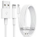Кабель для зарядки iPhone длиной 1 метра с разъемом Apple Lightning to USB зарядка для айфона 1M шнур для iPad Cable IOS
