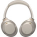 Наушники с микрофоном Sony Noise Cancelling Headphones Silver (WH-1000XM3G)
