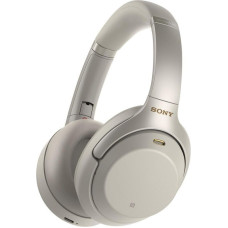 Наушники с микрофоном Sony Noise Cancelling Headphones Silver (WH-1000XM3G)