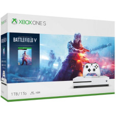 Игровая приставка Microsoft Xbox One S 1TB White + Battlefield V