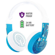 Наушники с микрофоном BuddyPhones Wave Robot Blue (BT-BP-WV-ROBOT)