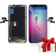 Дисплей iPhone X экран iPhone OLED модуль сенсор LCD для iPhone тачскрин стекло сенсор на iPhone Black Защитное стекло в Подарок PAVLYSH (PD-58)