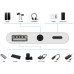 Переходник для Type-C на USB и наушники AUX адаптер для USB-C на аудио 3.5mm и USB флешку кабель камеры PAVLYSH PA-29 Переходник для Type-C на USB и наушники AUX адаптер для USB-C на аудио 3.5mm и USB флешку кабель камеры PAVLYSH PA-29