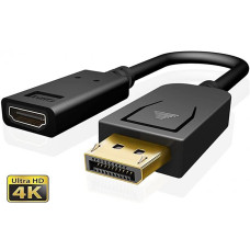 Переходник для MacBook DP на HDMI адаптер HDMI на DisplayPort для MacBook HDMI TV 4К 1080P на DP PAVLYSH (PA-09)