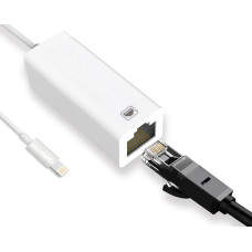 Переходник для iPhone на RJ45 Ethetnet адаптер для iPad на RJ45 интернет кабель PAVLYSH