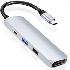 Usb Hub Type C на HDMI 2 USB 3.0 USB-C переходник адаптер Foxconn (A16904)