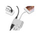Usb Hub переходник для apple iPhone на HDMI VGA Audio адаптер Foxconn (A14910)