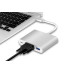 Usb Hub Type C на VGA и USB 3.1 USB C Charging переходник VGA адаптер Foxconn (A18026)