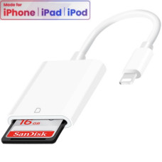 Переходник на SD Card Reader для iPhone адаптер iPad/iPod/iPhone Foxconn (А14904)