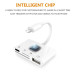 Переходник Card Reader USB для apple iPhone адаптер SD/TF на iPad/iPod/iPhone Foxconn (A14916)
