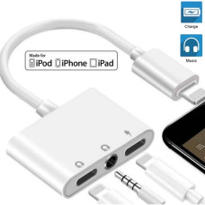 Переходник для iPhone на AUX 3.5 Audio адаптер iPad/iPod/iPhone Foxconn (A14909)