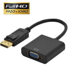 Переходник для MacBook DisplayPort на VGA адаптер для DisplayPort на телевизор ТV HDTV PAVLYSH (PA-17)