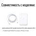Зарядка для Macbook magsafe 61W блок питания apple USB-C Power Adapter Foxconn