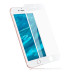 Защитное стекло на iPhone  на весь экран 7 Plus/8 Plus 9D Белое
