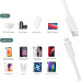Кабель зарядки для iPhone Type-C (USB-C) to Lightning  для устройств iPad 1 м для IOS устройств Foxconn White