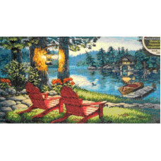 Набор для вышивания крестиком Вечер и удобные кресла DIMENSIONS (35261)