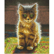 Набор для вышивания крестиком Пушистый котенок DIMENSIONS (35286)