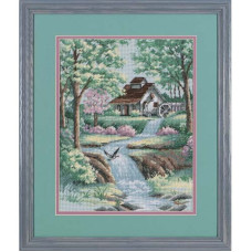 Набор для вышивания крестиком Мирный поток DIMENSIONS (35027)