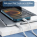 Кабель синхронизации для iPhone Type-C (USB-C) to Lightning длинной 2 метра шнур для быстрой зарядки iPad Cabl (2 M)