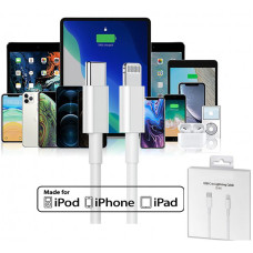 Кабель синхронизации для iPhone Type-C (USB-C) to Lightning длинной 2 метра шнур для быстрой зарядки iPad Cabl (2 M) Кабель синхронизации для iPhone Type-C (USB-C) to Lightning длинной 2 метра шнур для быстрой зарядки iPad Cabl (2 M)