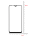 Защитное стекло для телефона Samsung Galaxy M20 SM-M205 Black