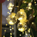 Гирлянда штора с формами "Шарики Деко" 2.5м 12 ламп LED цвет теплый белый