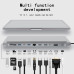 USB хаб Type C 12 в 1 HDMI VGA AUX 3.5 mm SD/TF Card Reader USB Hub 3x3.0 Ethernet RJ 45 USB C Charging PAVLYSH H-8