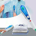 Отпариватель ручной для одежды UKC TOBI Travel Steamer Паровая щетка-утюг для мебели Бело-синий