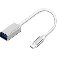 Переходник OTG Type-C - USB 3.0 PAVLYSH PA 10см адаптер для телефонов планшетов ноутбуков совместим с MacBook Pro