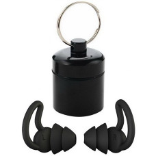 Универсальные беруши для сна работы путешествий Silenta ProPlugs Black + футляр