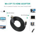 Переходник mini displayport hdmi кабель адаптер HDMI to Mini DP для MacBook TV Foxconn