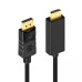 Переходник DP HDMI кабель adapter hdmi на displayport для MacBook и ПК на TV Foxconn