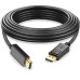 Переходник DP HDMI кабель adapter hdmi на displayport для MacBook и ПК на TV Foxconn