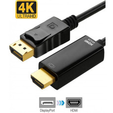 Переходник DP на HDMI кабель адаптер HDMI на Displayport для MacBook на TV монитор проектор PAVLYSH PA-9