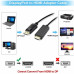 Переходник DP HDMI кабель adapter hdmi на displayport для MacBook и ПК на TV Foxconn