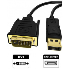 Переходник Displayport на DVI кабель адаптер DP на DVI для MacBook на TV монитор PAVLYSH PA-2