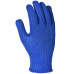 Перчатки рабочие трикотажные перчатки хозяйственные с ПВХ Звезда BRS Синие