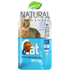 Сухой корм для кошек 1кг Рыба Golden Cat