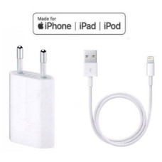 Зарядка для iPhone Комплект Зарядное устройство для Apple USB Power Adapter 5W Кабель для айфон USB to Lightning 1м Зарядка для iPhone Комплект Зарядное устройство для Apple USB Power Adapter 5W Кабель для айфон USB to Lightning 1м