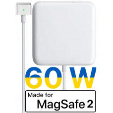 Блок питания для MacBook 60W MagSafe 2 Зарядка для ноутбука Макбук 60 Вт White PAVLYSH (PZ-27)