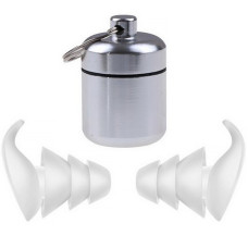 Беруши универсальные тактические для стрельбы и военных с футляром ProPlugs White Tactical Беруши универсальные тактические для стрельбы и военных с футляром ProPlugs White Tactical