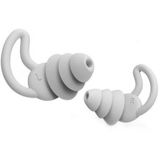 Беруши с шумоподавлением многоразовые беруши от храпа и взрывов беруши для Сна Работы Концертов 3 flange Light Grey Беруши с шумоподавлением многоразовые беруши от храпа и взрывов беруши для Сна Работы Концертов 3 flange Light Grey
