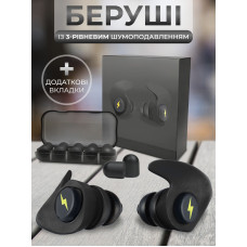 Беруши для сна многоразовые беруши с кейсом защита от храпа выстрелов взрывов беруши для строительных работ Pavlysh BA-44 Беруши для сна многоразовые беруши с кейсом защита от храпа выстрелов взрывов беруши для строительных работ Pavlysh BA-44